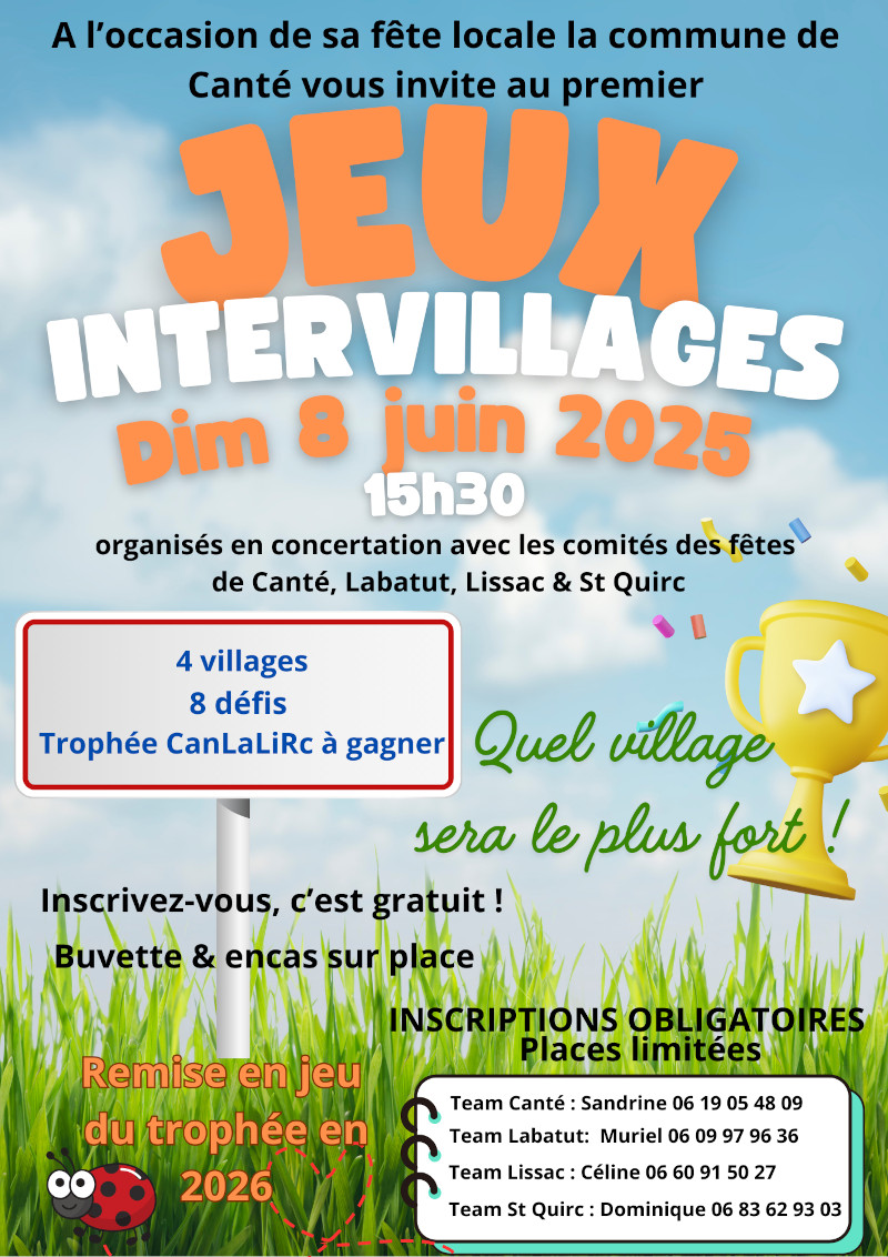 Lissac JEUX INTERVILLAGES 0