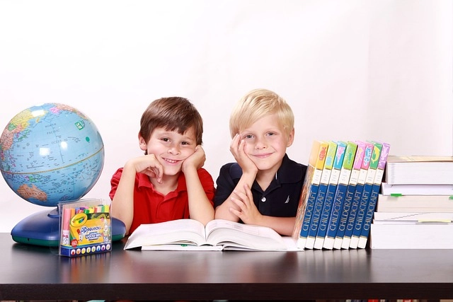 enfants à lécole